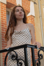 Robe à pois